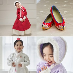 女童长袍饰品鞋子追加构成商品