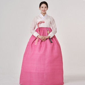 民韩服535号高级婚庆女性婚礼宾客成人女性端庄的传统定制韩服