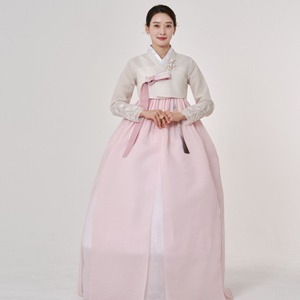 民韩服534号高级婚庆女性婚礼宾客成人女性端庄的传统定制韩服